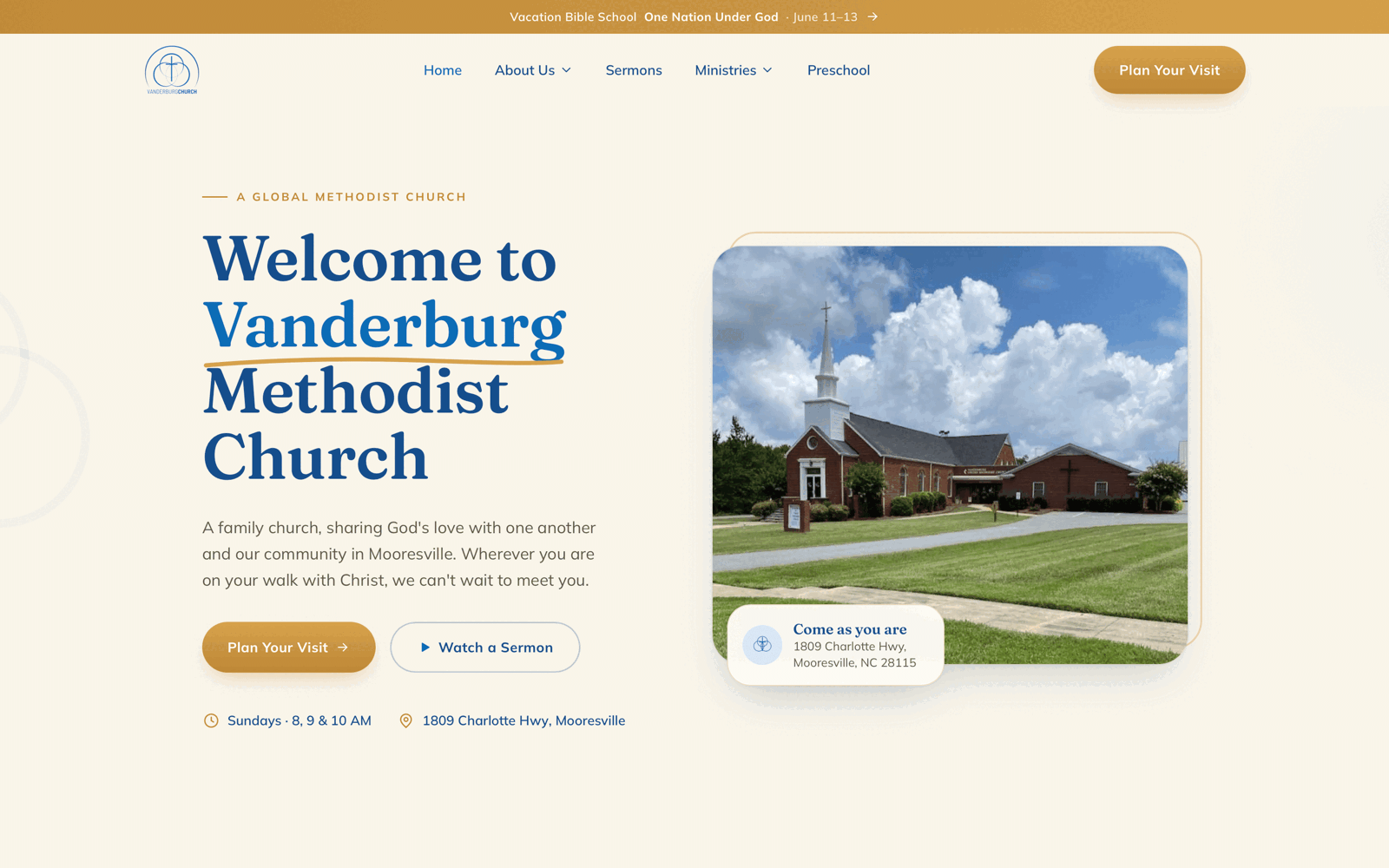 Vanderburg Methodist Church